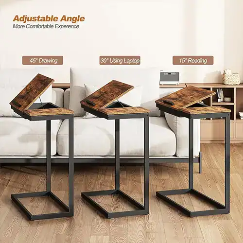 c shaped table